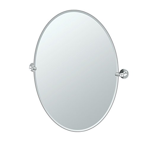 Gatco 4419Lg Cafe Oval Mirror Large, 32 H X 28.75 W #TOP2