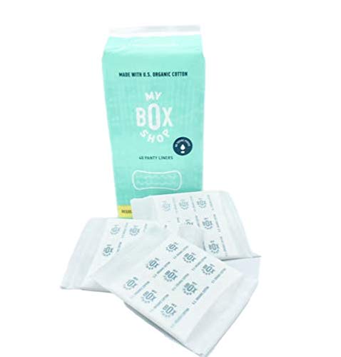 MyBoxShop - Regular Absorbent Period Ultra Thin Liners, Organic Panty Liners for Women - No Toxins,  - //coolthings.us
