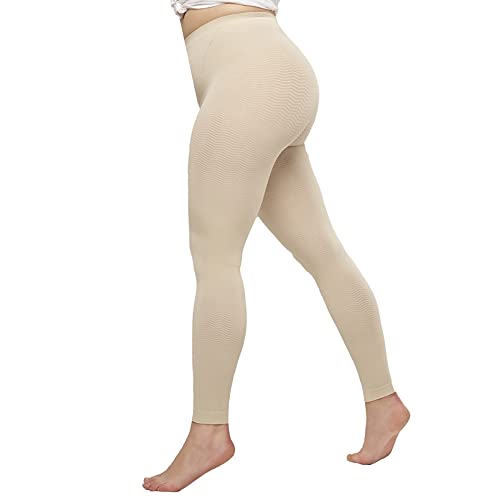 Preisvergleich Produktbild SOLIDEA Dame Leggings Long Vorbeugende Abgestufte Kompression (Champagne, 36)