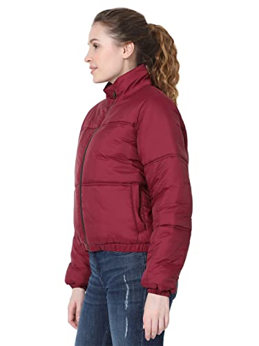 Image of Vero Moda Women's Nylon Regular Fit Puffer Jacket