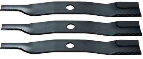 Set of Three (3) Aftermarket Blades Compatible/Repalcement for 60" Cut Kubota Mowers. Set of 3, # K5955-34360 fits ZD1211 with RCK60P-1200Z
