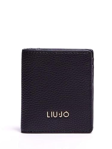 Liu Jo Portafoglio Piccolo Ecosostenibile Black fini les grands portefeuilles