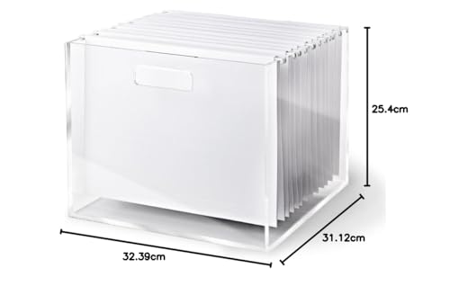 Image of Russell+Hazel Acrylic File Box (80433)