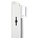PawHut Hunde Türschutzgitter Treppenschutzgitter Treppenschutz Sicherheitstrennwand Trennwand Türschutz Treppenschutzgitter ausziehbar treppenschutzrollo Rollo Einrollbar PVC Grau 115 x 82,5 cm