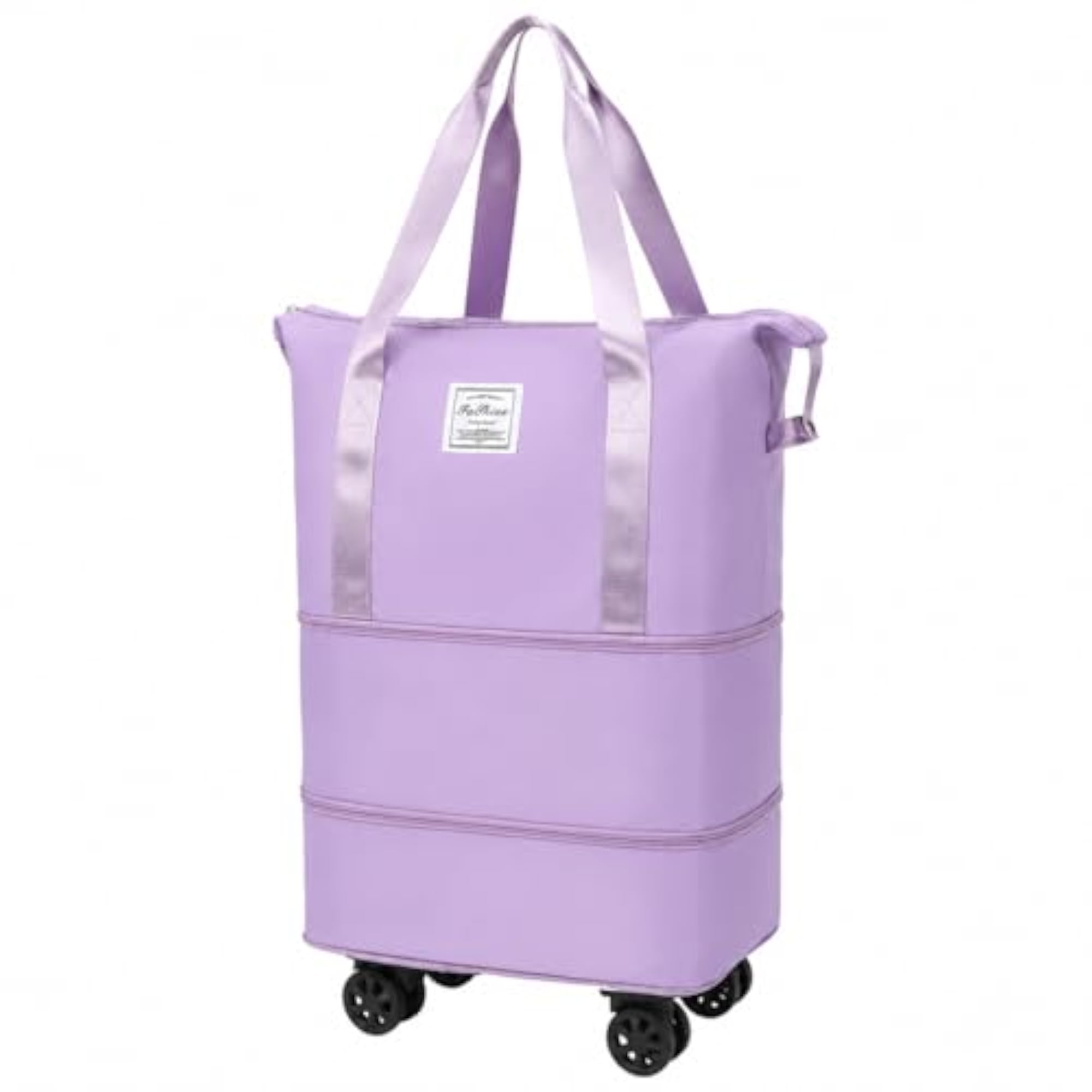 Expandable Rolling Travel Duffel Bag with Wheels
