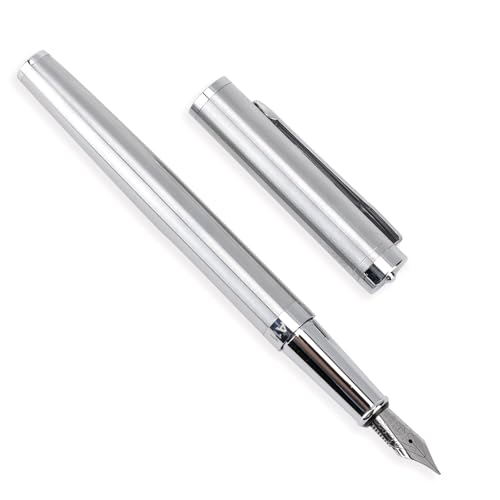 Recopilación de Plumas escribir disponible en línea. 44 Pluma Estilográfica Diseño Clásico, Punta Extrafina para Escritura Elegante Uso con Tinta Estándar, Navidad para Negocios, Estudiante, Papelería, Suministros de Oficina,...