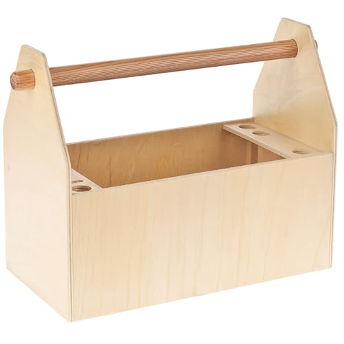 matches21 HOME & HOBBY Werkzeugkiste DIY Holz Bastelset für Kinder ab 10 Jahren Werkzeugkasten zur Aufbewahrung