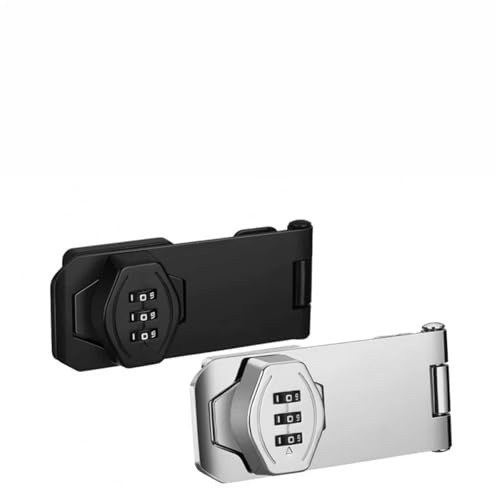 Serrure à combinaison sans clé 4" noire avec code modifiable pour armoire forte - 3
