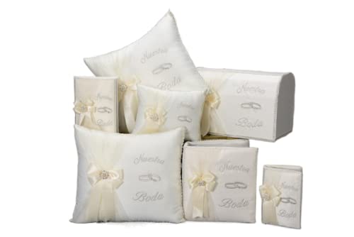 A&C Quinceañeras and More Wedding accessories Pillow set, Wedding Album Wedding Guest book Wedding Pillow Cojines de boda Our Wedding Pillows 540 (Album)