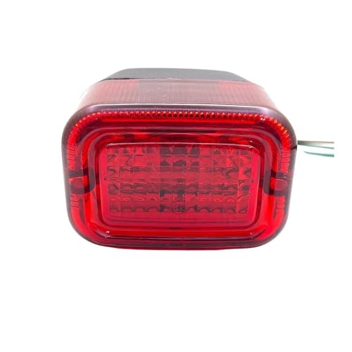 Clignotants pour XG 250 et feu stop arrière de moto avec éclairage de plaque d'immatriculation
