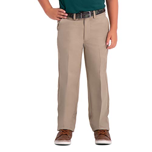 Haggar Big Boy's Youth Regular 8-20 Cool 18 Pro Pant