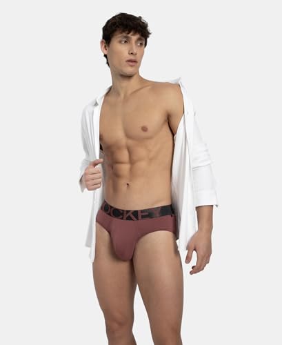 Image of Jockey IC27 Men's Tactel Microfiber Elastane Stretch Solid Brief with Moisture Move Treatment