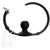 Aaobor Collar negro con hebilla ajustable, accesorio gótico de