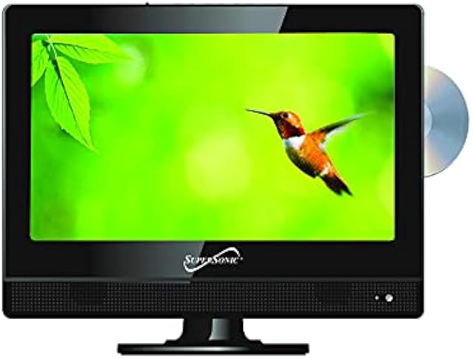 Supersonic SC-2212 22-Inch HDTV with Stunning 1080p Quality, Vibrant Colors, DVD Player, HDMI, USB, PC Monitor and AC/DC Compatibility - Perfect RV & Kitchen TV