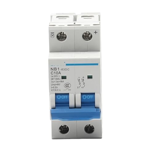 Disjoncteur CC 2P 6A Type C pour sécuriser vos installations solaires photovoltaïques