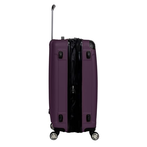 Image of Kenneth Cole Reaction Renegade collection, Midnight Plum, 28-Inch Checked, Renegade