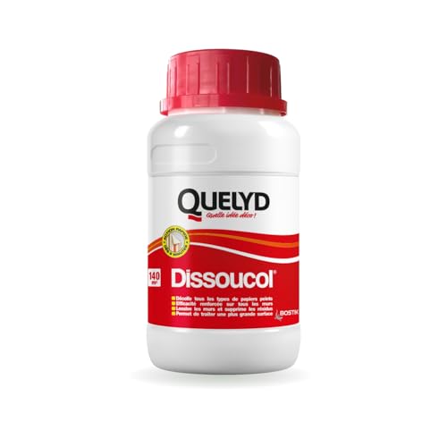 Quelyd Décolleur Papier Peint Dissoucol – Efficace en 5 Minutes sur...