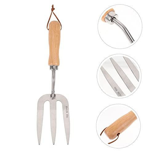Rastrillo de mano para jardinería resistente miniatura 5
