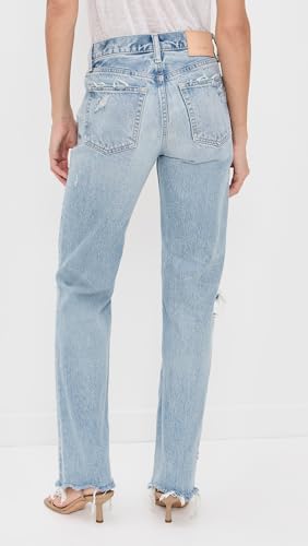 MOUSSY VINTAGE Women's Odessa Straight Low Jeans3