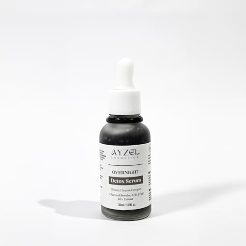 Image of Face Overnight Detox Serum ? Hydrating & Brightening Formula | Lightweight, Non-Greasy, Quick Absorption | Daily Skincare for Glowing & Healthy Skin 30 ml