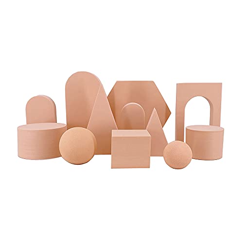 Tavolette In Acrilico Trasparente GISELA D - Set 4 Pezzi Per Foto Prodotti | 8 Cm, Accessori Fotografici - Foto 9