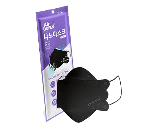 Black Nanofiber Mask 10Pcs Individually Packed Made In Korea