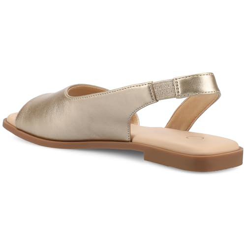 Image of Journee Collection Women's Brinsley Slingback Flat Sandals
