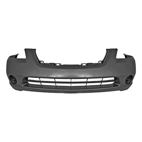 Crash Parts Plus Primed Front Bumper Cover Replacement for 2002-2004 Nissan Altima