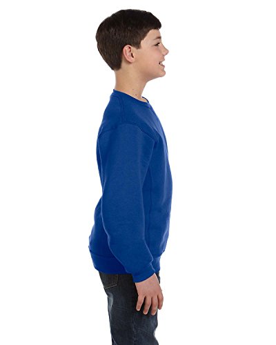 Russell Athletic Boys Dri-Power Fleece Hoodies and Sweatshirts Athletic Sweatshirts, Sweatshirt - Royal, Small US4