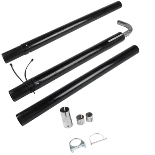 Kit de ventilation d'échappement de générateur à haute réduction de bruit