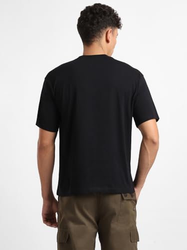Image of Nobero Men's Oversized Graphic T-Shirt for Men | Soft Cotton | Drop Shoulder Relaxed Fit | Printed Casual Tshirt for Men