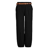 【Anlass】Die luftigen und lockere Sommerhose ist perfekt für einen Urlaub am Strand, einen Freibadbesuch, zum Chillen auf der Couch, zum Sport oder auch zum Tanzen.