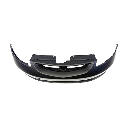 Image of Compatible with Honda Fit 2007-2008 Front Bumper Cover | Primed, With Fog Light Holes, With Tow Hook Hole, Ready to Paint, OEM 04711SLNA81ZZ, HO1000249