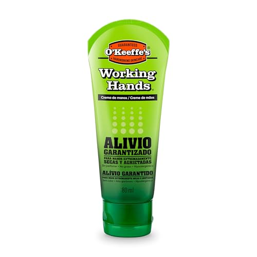 O`Keeffes Working Hands - Crema para manos secas y agrietadas - Tubo 80ml