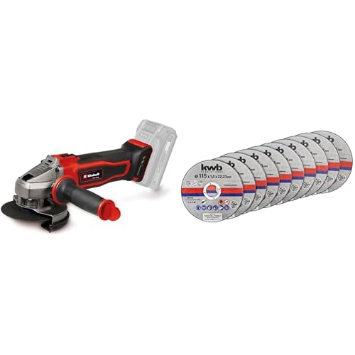 Einhell Amoladora angular con batería TE-AG