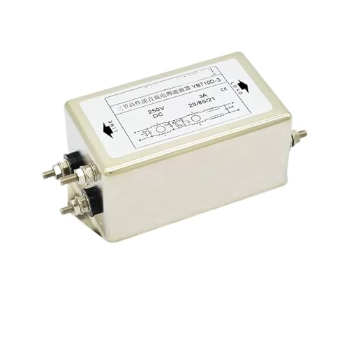 Filtro de alimentacion CC de tres secciones YB710D-3A de 12V a 250V para control de ruido 2