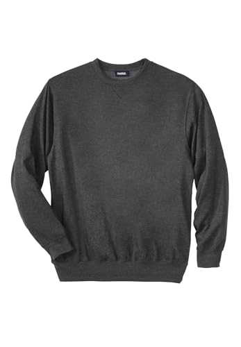 KingSize Men's Big & Tall Tall Ultra-Light Comfort Fleece Crewneck Sweatshirt