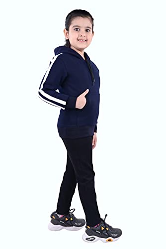 Image of AHHAAAA Cotton Blend Girls Hoodie Sweatshirt 4004G