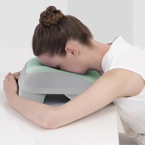 Almohada de espuma viscoelástica ergonómica portátil miniatura 6