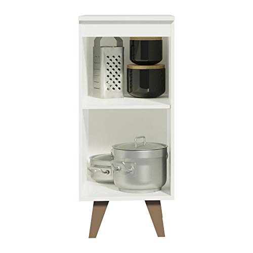 Balcão Madesa Reims 35 cm 1 Porta - Branco