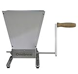 Malt Crusher Mill for Home brewing 304 Stainless Steel