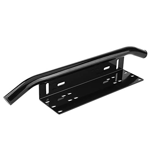 Support de plaque d'immatriculation en alu robuste pour fixer vos feux sans percer le pare-chocs