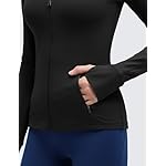 CRZ YOGA Butterluxe Hip Length Jackets for Women - Full Zip Athletic Track Tops with Thumb Holes Pockets - Image 5