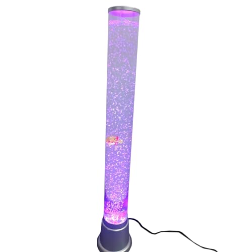 Regalo para TDAH y autismo lámpara de tubo de burbujas de colores para terapia visual 2