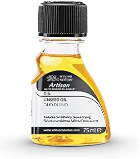 Winsor & Newton Artists Water Mixable Linseed Oil 75ml