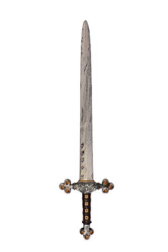 Épée de gladiateur pour adulte - 74,9 cm - Accessoire de déguisement parfait pour les jeux de films romains, viking, barbare, cosplay Cover