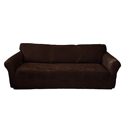 Nouvelle Legende Furniture Slipcover Stretch Suede Loveseat