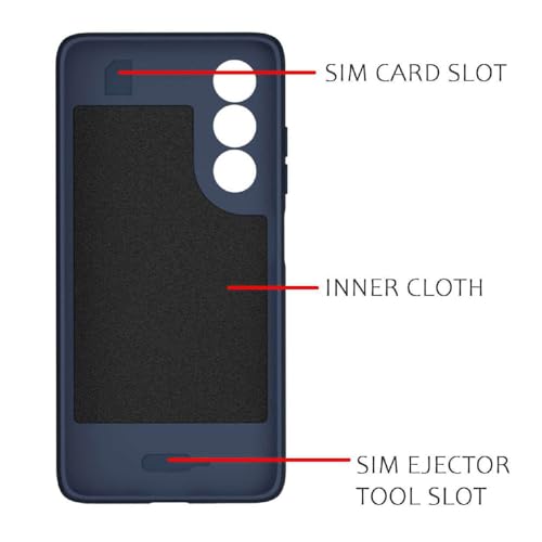 Image of Shockproof Case for Oppo K13x 5G | Full Camera Protection | TPU Flexible Back Cover for Oppo K13x 5G (Steel Blue)