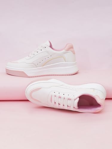 Image of Womens Flexaura Sneakers Casual Shoes Lightweight Design All-Day Comfort Stylish & Versatile Breathable Upper for Girls /Ladies