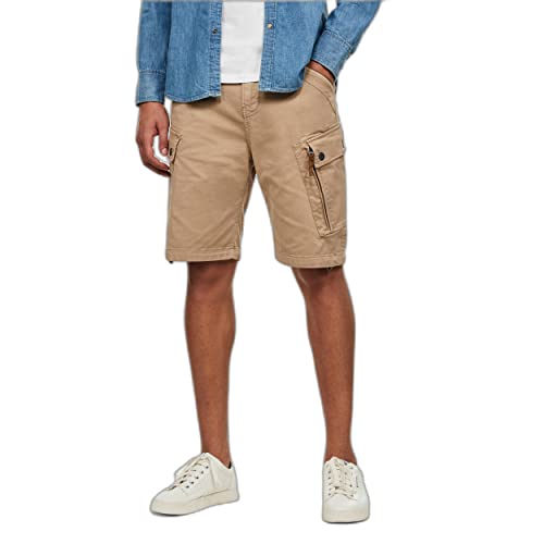 G-STAR RAW Roxic Shorts Homme, brun (sahara gd D14034-C096-B680), 32